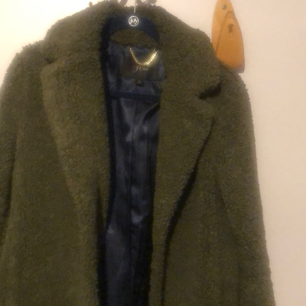 Teddy sherpa lady coat
